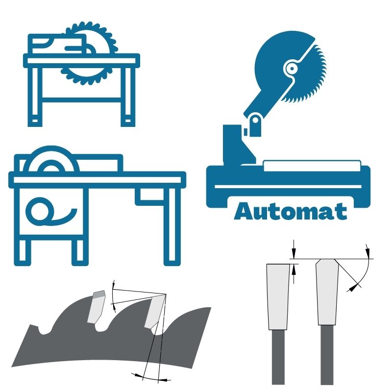 HM Kreissägeblätter Alu Positiv