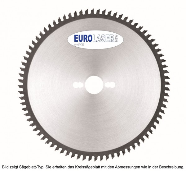 HM Sandwichkreissägeblatt 225x2,0x30 mm, Z60 TF neg.