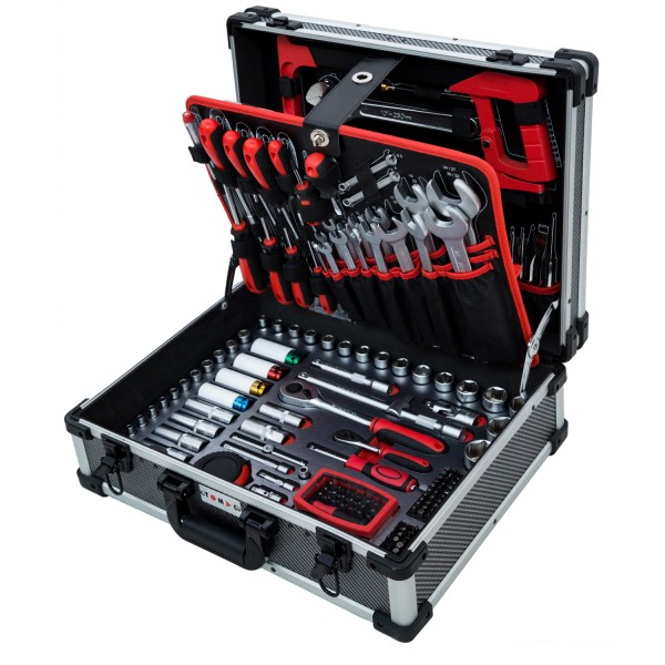Universal-Alu-Werkzeugkoffer 283-tlg.
