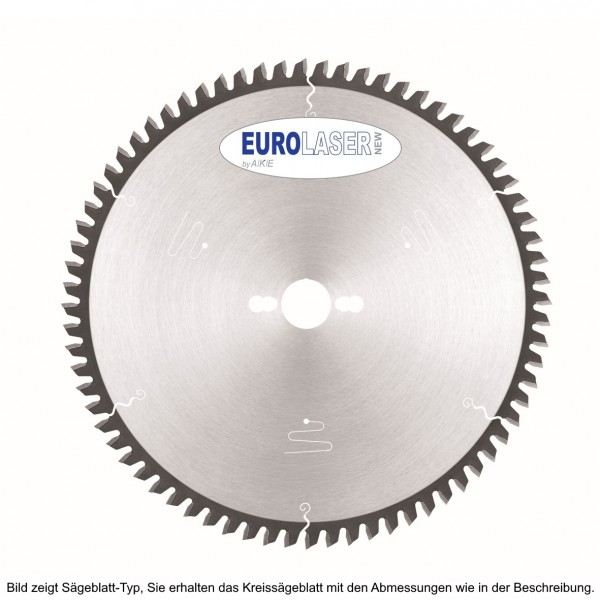 HM Kappkreissägeblatt 216x2,3x30, Z48 W neg.