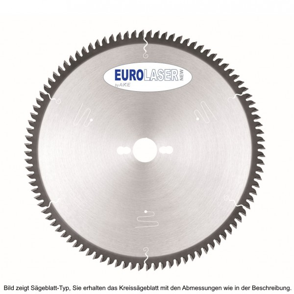 HM Aluminiumkreissägeblatt 250x3,2x30 mm, Z80 TF neg.