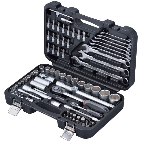 Steckschlüsselsatz Proton P-82C 1/4"+1/2"