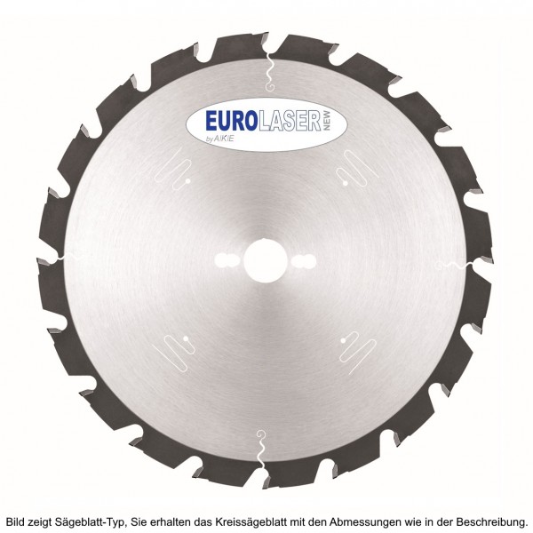 HM Baukreissägeblatt 350x3,6x30mm, Z24 T